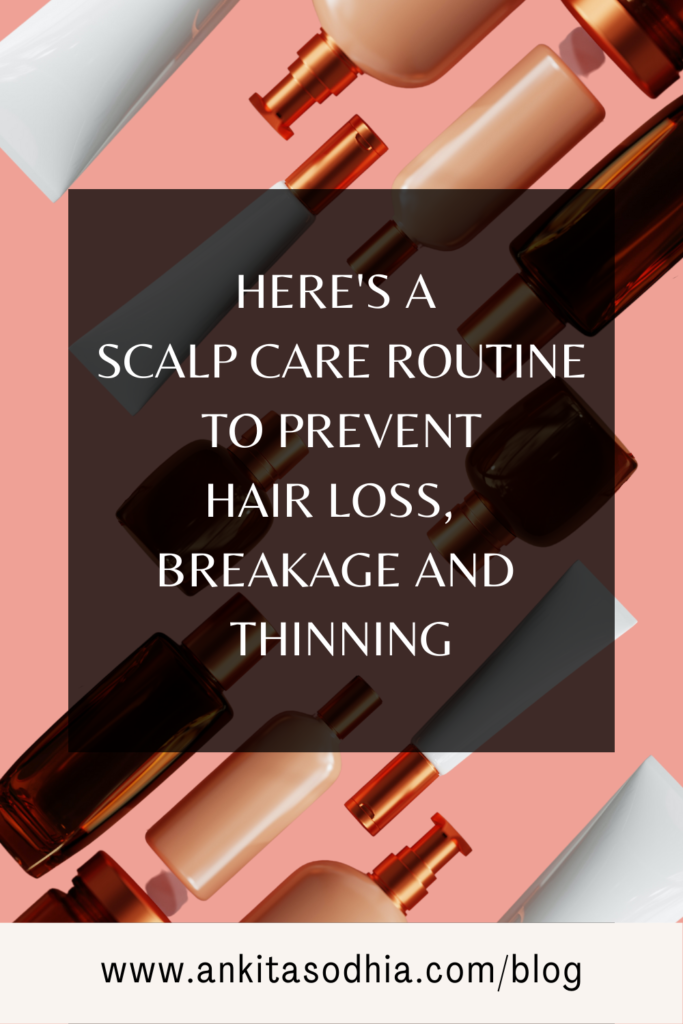 scalp care routine for hair fall