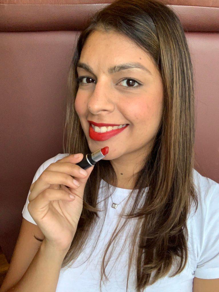 russian red mac matte lipstick