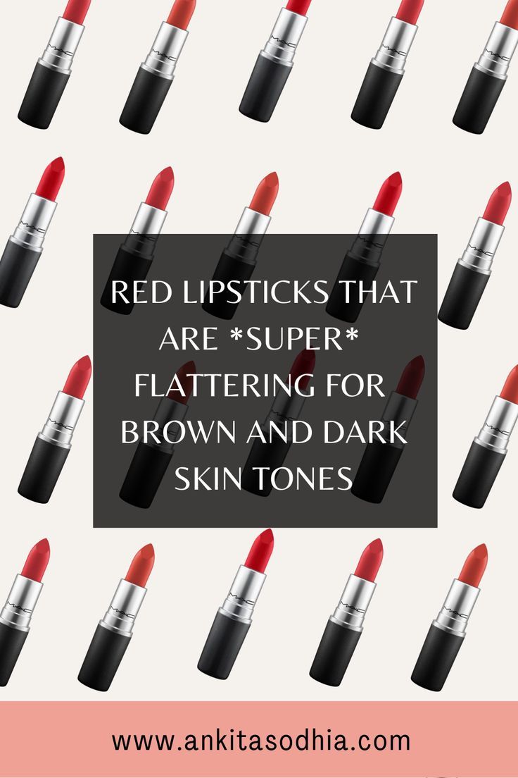 Best Red Lipstick Shades For Brown Skin Tones