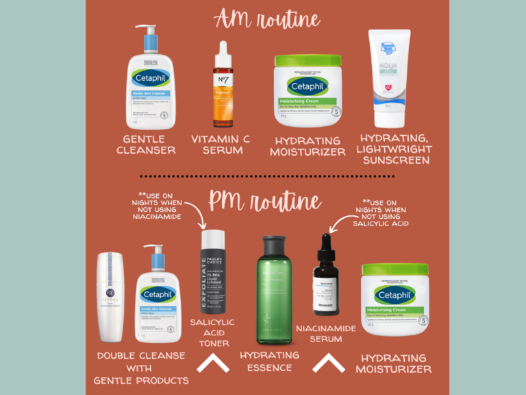 Affordable Skincare Routine To Soothe and Reduce Acne Redness